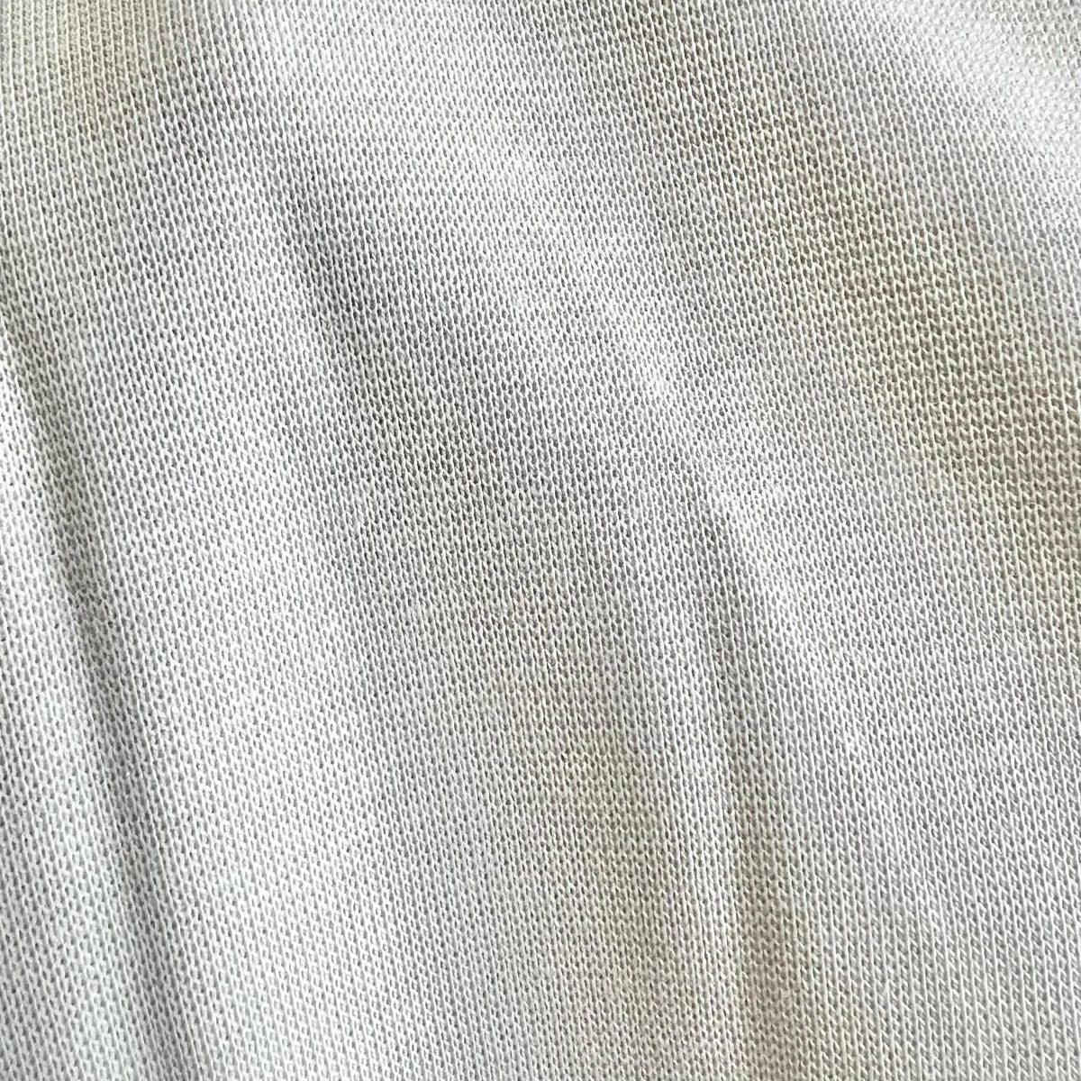 Gray Avalon 1x1 Rib Knit Cotton Fabric- 68” Wide