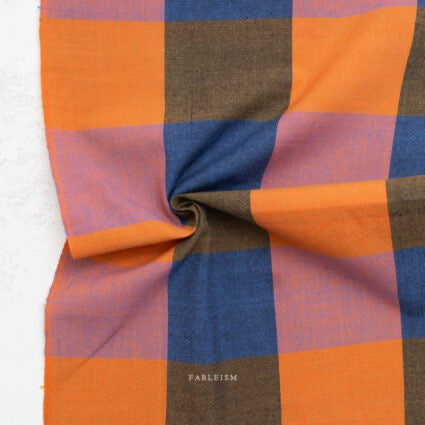 3 Inch Happy Checkers Suit- Fine and Dandy- Fableism- Woven Cotton- 44"