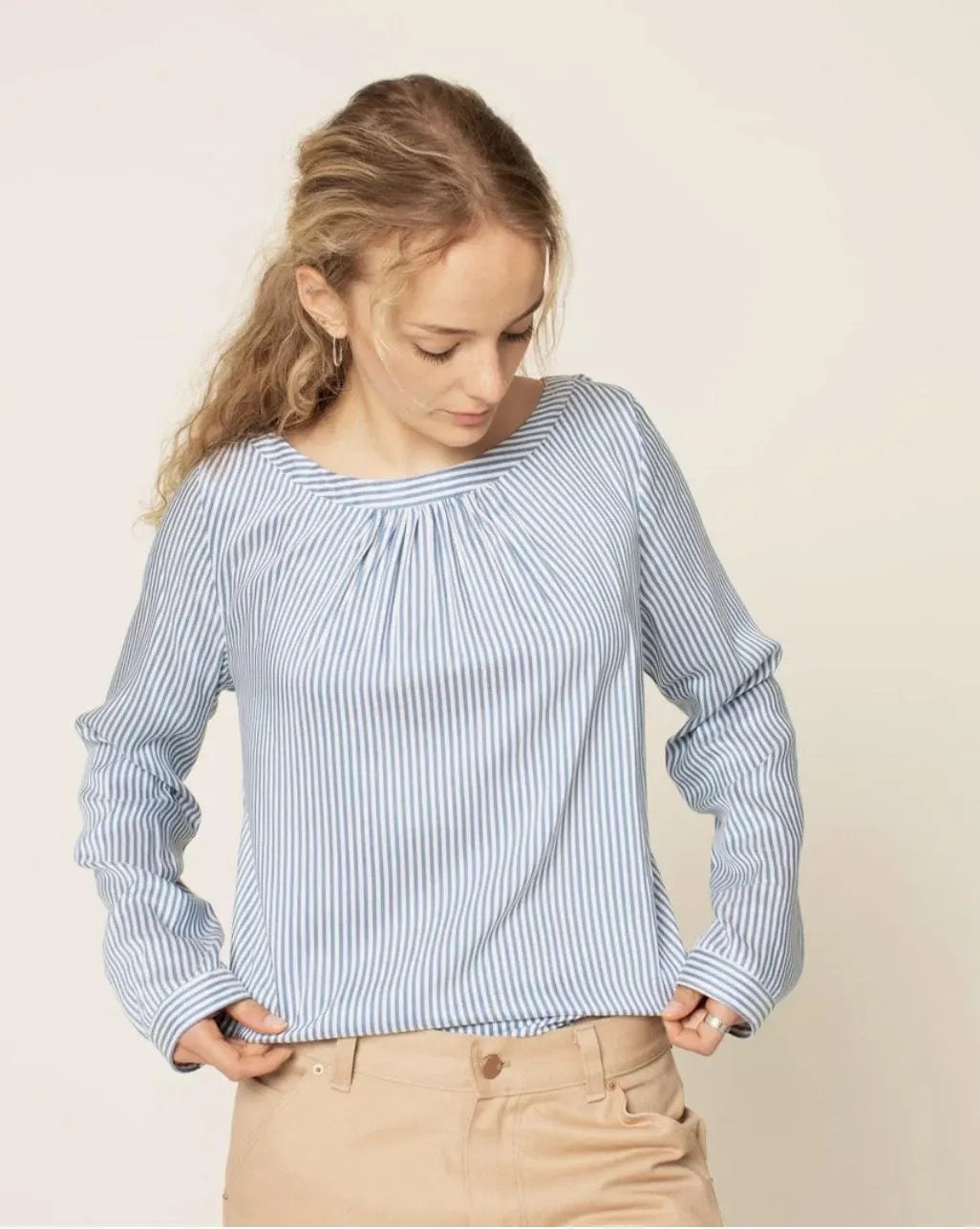 Esther Blouse- Wardrobe By Me- Paper Pattern- Sizes 0-24