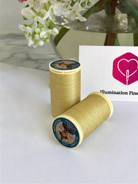 Sajou No. 330- Butter GLOVING THREAD- Fil a gant au Chinois