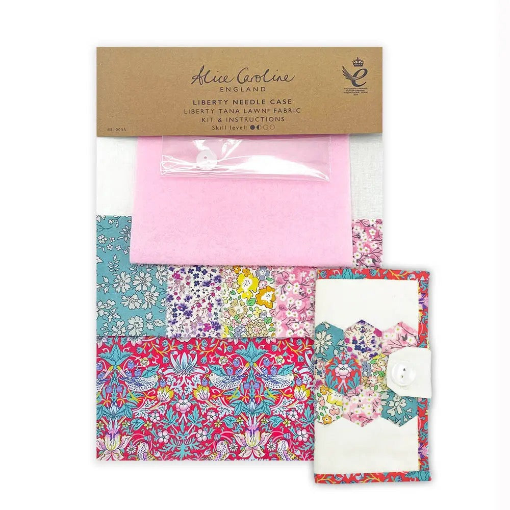 Alice Caroline- Liberty Tana Lawn Fabric Needle Case Kit