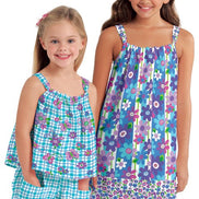 McCall's Sewing Pattern Children's/Girls' Gathered Tops, Dresses, Shorts and Pants- M5797- 3-4-5-6-