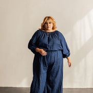 Avenir Jumpsuit- Printed Pattern- Friday Pattern Co.