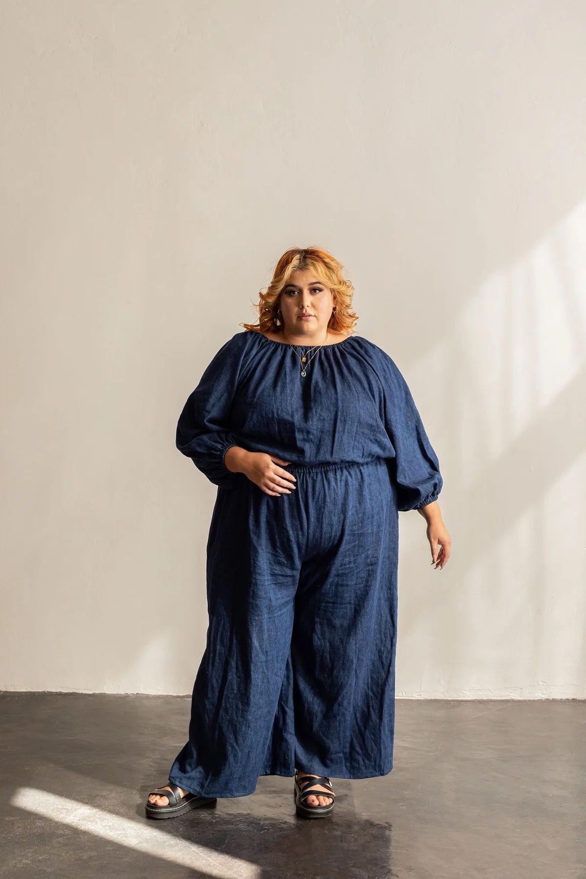 Avenir Jumpsuit- Printed Pattern- Friday Pattern Co.