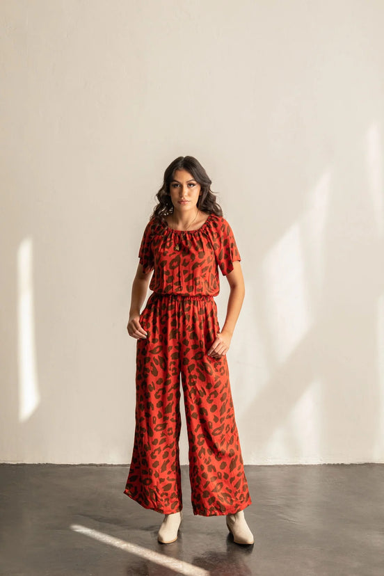 Avenir Jumpsuit- Printed Pattern- Friday Pattern Co.