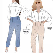 Claude Woven Pant- Style Arc Paper Pattern- Sizes 4-16