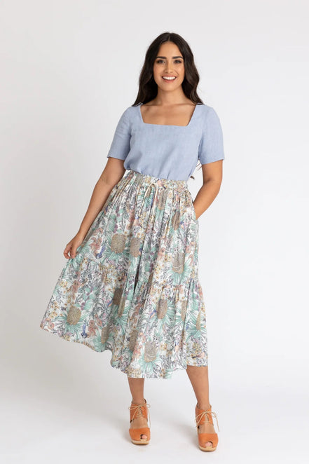 Protea Capsule Wardrobe- Megan Nielsen Paper Pattern