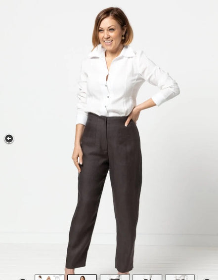 Claude Woven Pant- Style Arc Paper Pattern- Sizes 4-16