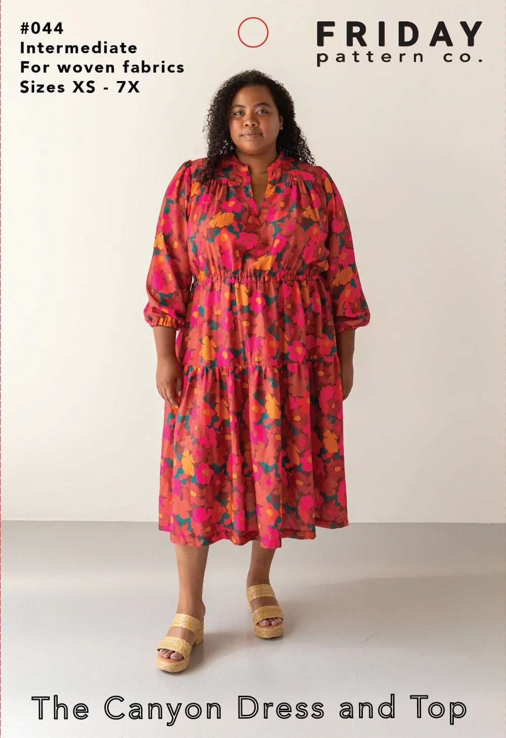 Canyon Top and Dress- Printed Pattern- Friday Pattern Co.