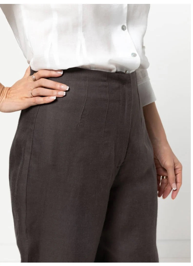 Claude Woven Pant- Style Arc Paper Pattern- Sizes 4-16