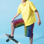 McCall's Sewing Pattern Children's/Boys' Shirt, Top and Shorts- M6548- (3-4-5-6), (7-8-10-12-14)