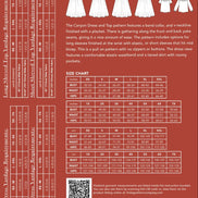 Canyon Top and Dress- Printed Pattern- Friday Pattern Co.