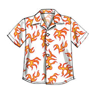 McCall's Sewing Pattern Children's/Boys' Shirt, Top and Shorts- M6548- (3-4-5-6), (7-8-10-12-14)