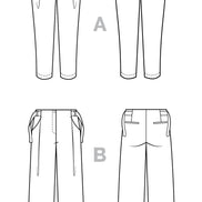Mitchell Trousers- Closet Core Paper Pattern