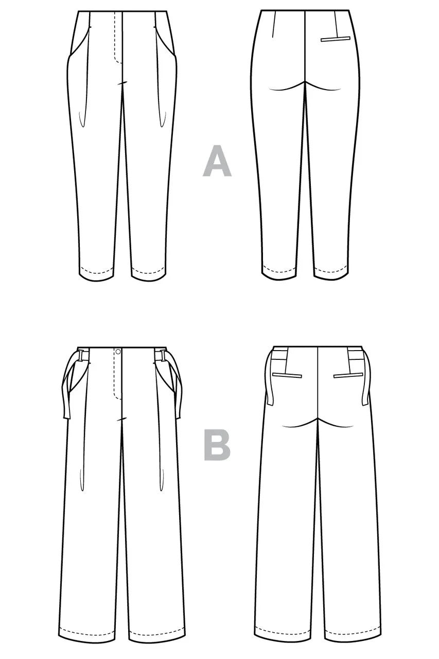 Mitchell Trousers- Closet Core Paper Pattern
