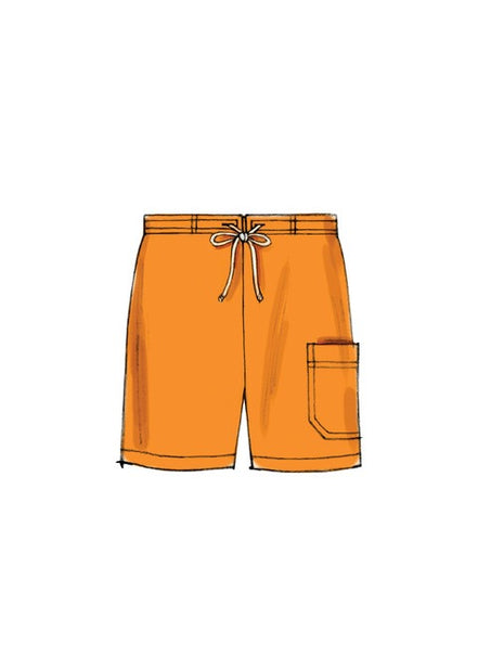 McCall's Sewing Pattern Children's/Boys' Shirt, Top and Shorts- M6548- (3-4-5-6), (7-8-10-12-14)