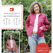 Brunswick Jacket Paper Pattern- Liesl + Co.