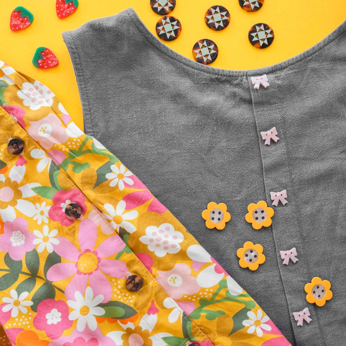 Yellow Daisy Small 5/8