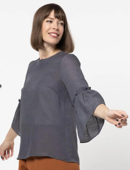 Effie Woven Top- Style Arc Paper Pattern- Sizes 4-16, 10-22, 18-30, 28-36