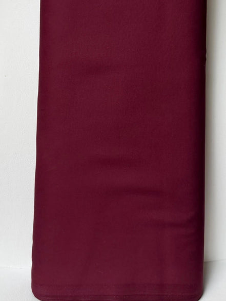 Kobe Cotton Twill- 6 Oz- Burgundy- 44"