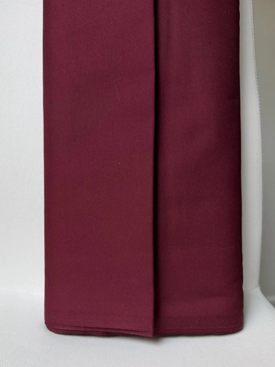 Kobe Cotton Twill- 6 Oz- Burgundy- 44"
