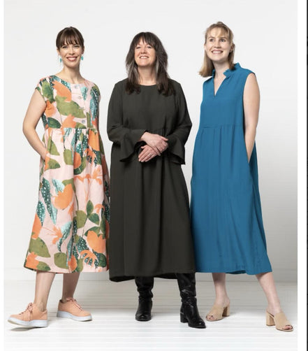 Montana Dress Extension Pack- Style Arc Paper Pattern- Sizes 4-16, 10-22, 18-30