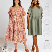 Protea Capsule Wardrobe- Megan Nielsen Paper Pattern