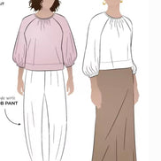 Verona Woven Top- Style Arc Paper Pattern- Sizes 4-16, 10-22, 18-30