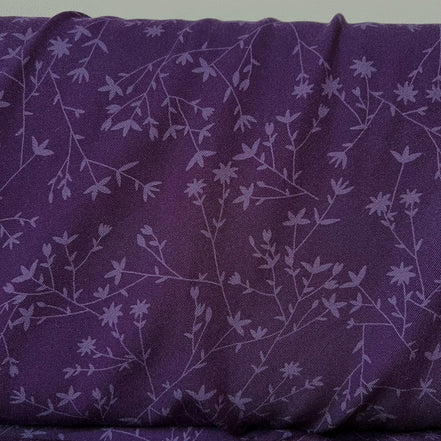Plum- 58” Wide- Viscose Twill- Stof Fabrics- Light Lush