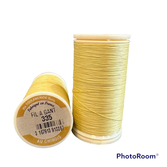 Sajou No. 335- Canary GLOVING THREAD- Fil a gant au Chinois