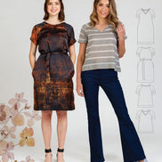 River Dress and Top Paper Pattern- Megan Nielsen