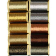 Sajou Assortment #1 Box- Metallic Classic Tones- 12 Spools- Fil au Chinois