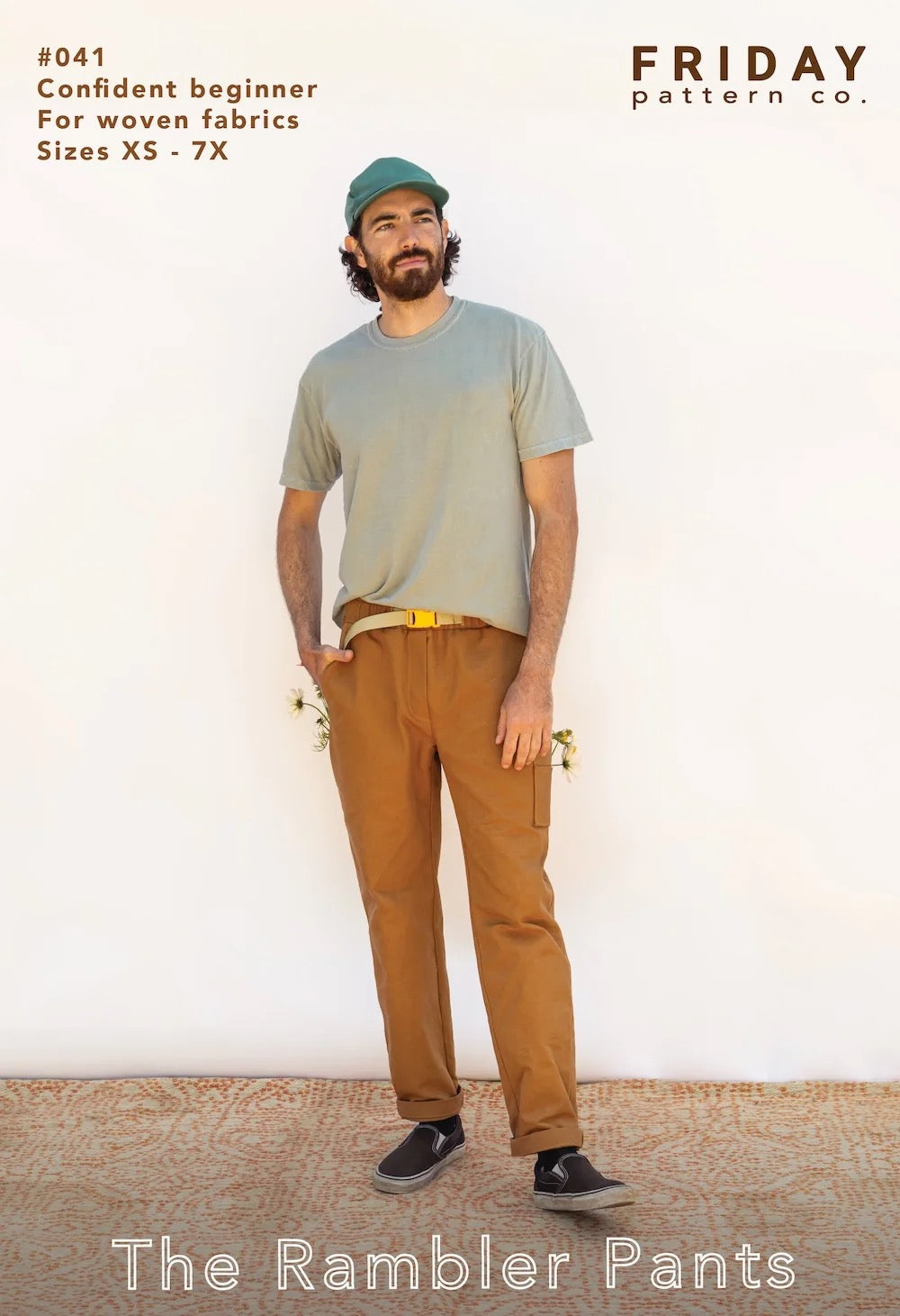 Rambler Pants Paper Pattern- Friday Pattern Co.