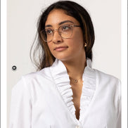 Francesca Woven Shirt- Style Arc Paper Pattern- Sizes 4-16