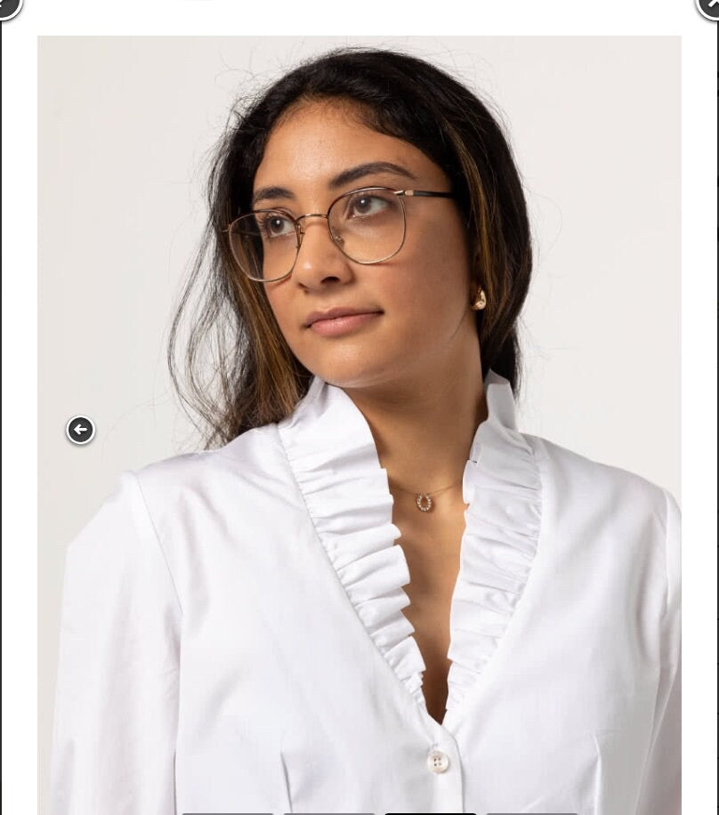 Francesca Woven Shirt- Style Arc Paper Pattern- Sizes 4-16