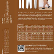 Rambler Pants Paper Pattern- Friday Pattern Co.