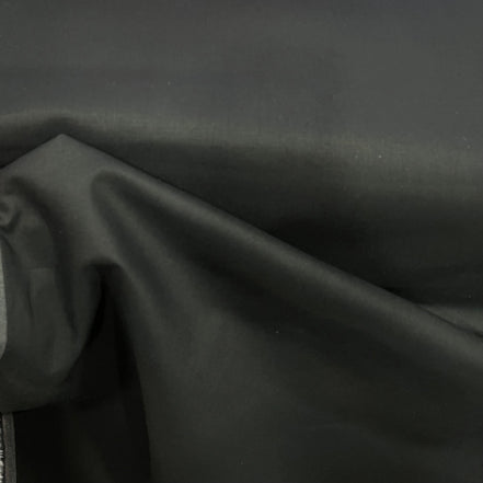 Black Essex Linen- Cotton Blend Fabric- 43" Wide