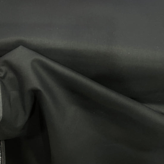 Black Essex Linen- Cotton Blend Fabric- 43" Wide