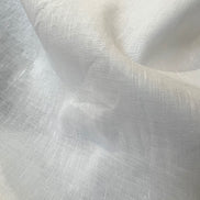 White Handkerchief Linen Cotton Blend- 53