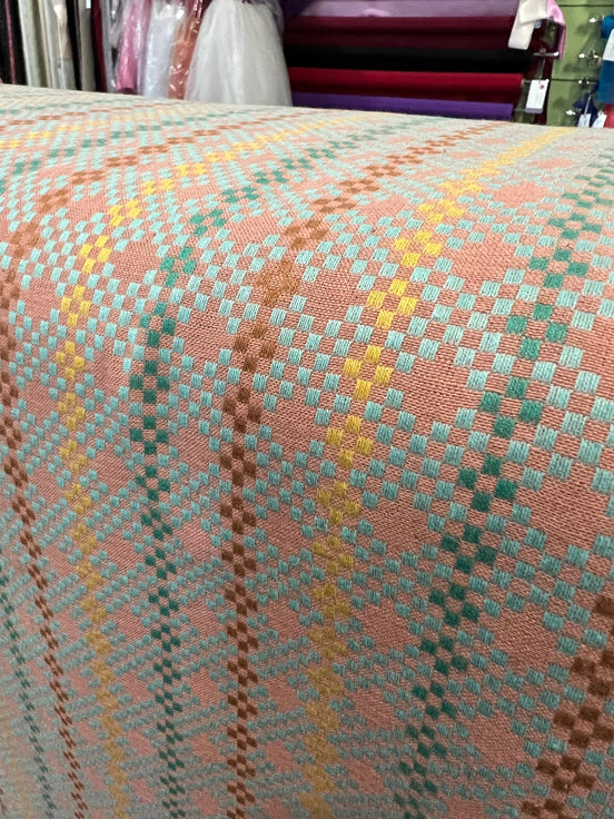 Beautiful Woven Cotton Fabric- “Mosaic- Hidden Spring"- Canyon Springs- Fableism- 44"