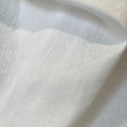 White Handkerchief Linen Cotton Blend- 53