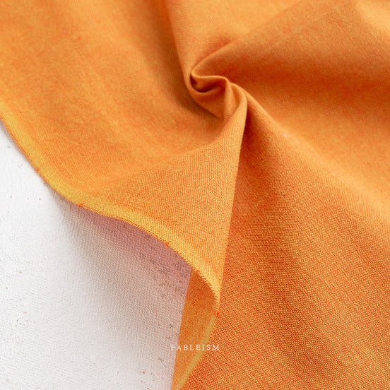 Watercolor Wovens- Saffron- Fableism- Cotton Woven- 44” Wide
