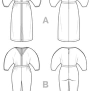 Jo Dress & Jumpsuit- Closet Core Paper Pattern