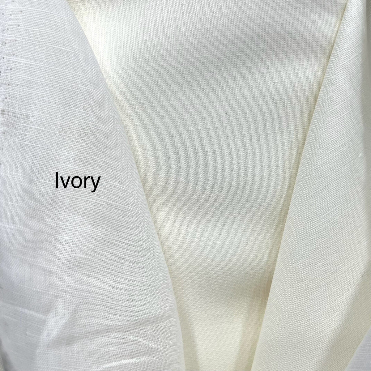 Ivory Handkerchief Linen Cotton Blend- 53