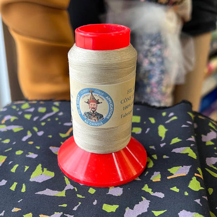 Sajou- No. 302 Linen GLOVING THREAD- Fil a gant au Chinois- Spool (150m) or Cone (1000m)