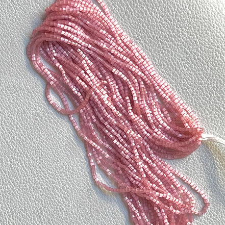 Satin "Light Old Pink" 2 Cut Beads- 11* (2195)
