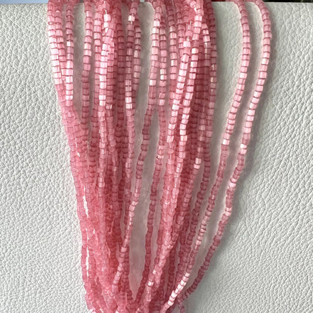 Satin "Light Old Pink" 2 Cut Beads- 11* (2195)
