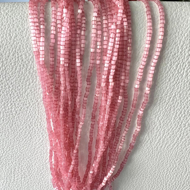 Satin "Light Old Pink" 2 Cut Beads- 11* (2195)