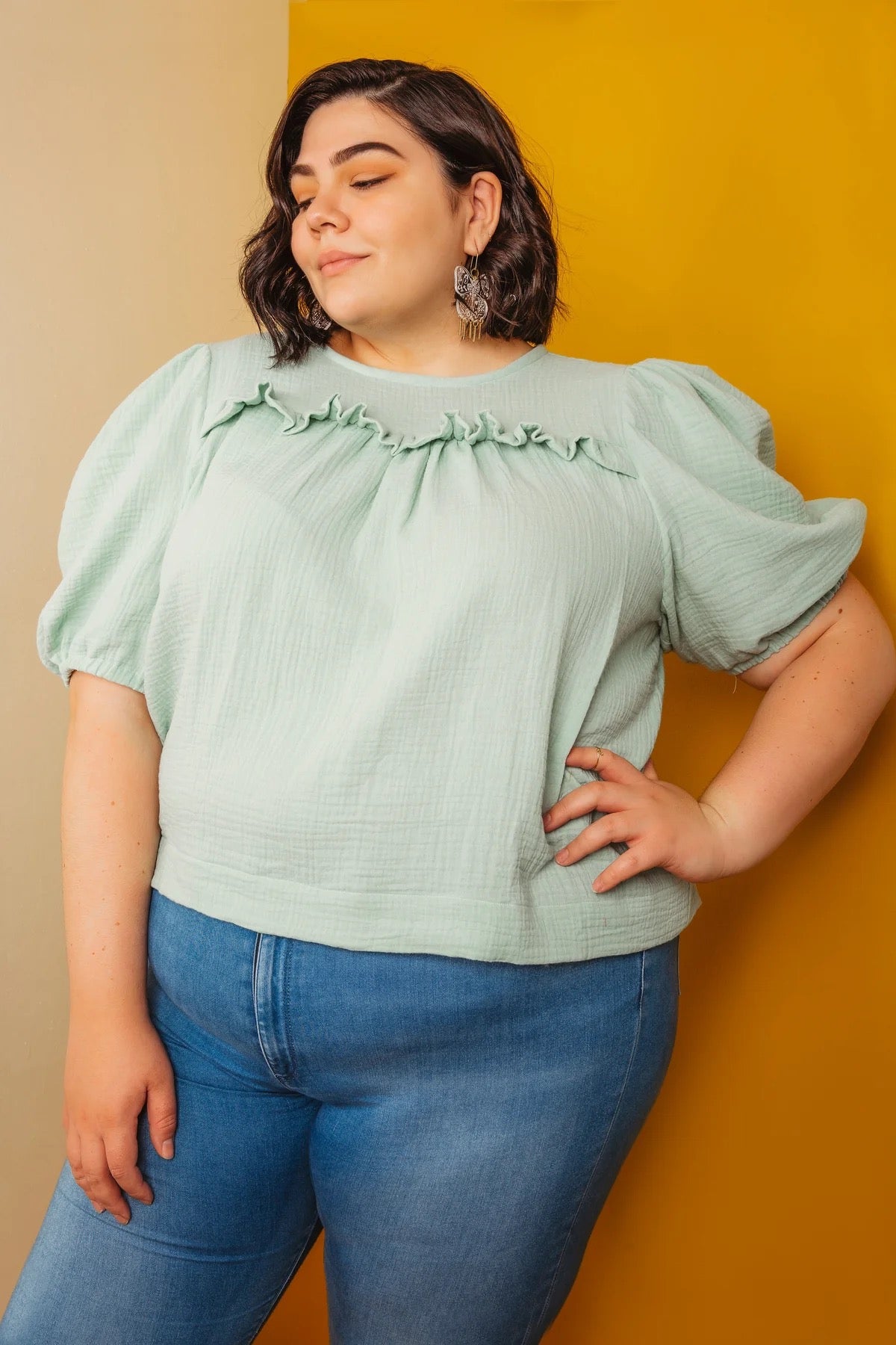 Sagebrush Top Paper Pattern- Friday Pattern Co.