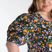 Wren Blouse and Dress Paper Pattern- Chalk + Notch